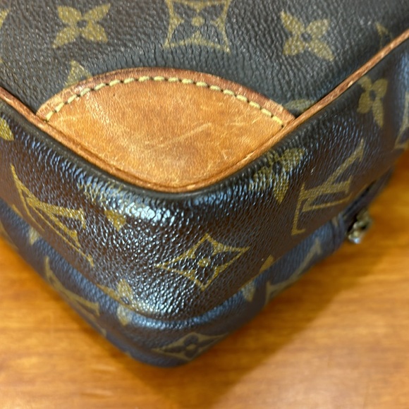 LOUIS VUITTON AMAZONE MONAGRAM BAG CLASSIC LV LUXURY MADE IN FRANCE NO STRAP🤎🧡 - Picture 11 of 17